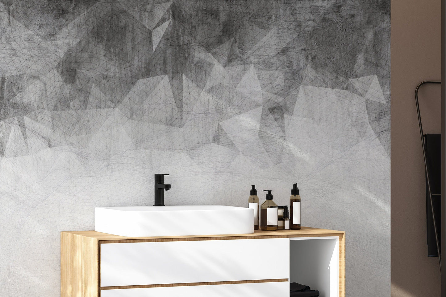 Abstract grey texture wallpaper
