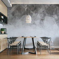 Monochrome abstract geometric wallpaper
