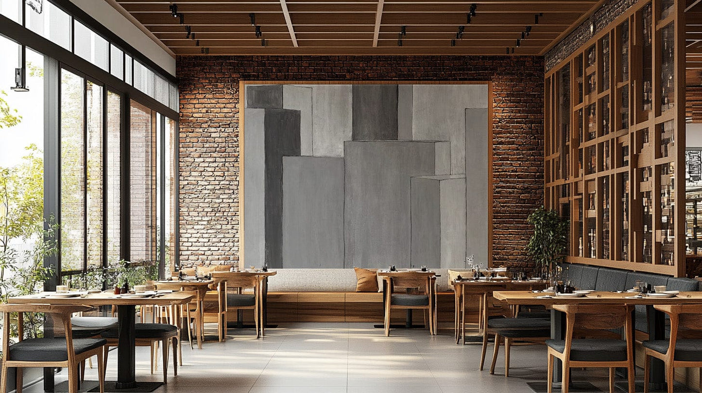 Geometric modern abstract wallpaper

