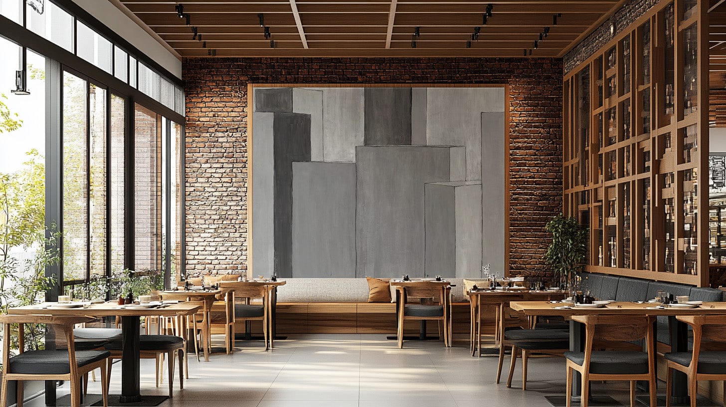 Geometric modern abstract wallpaper
