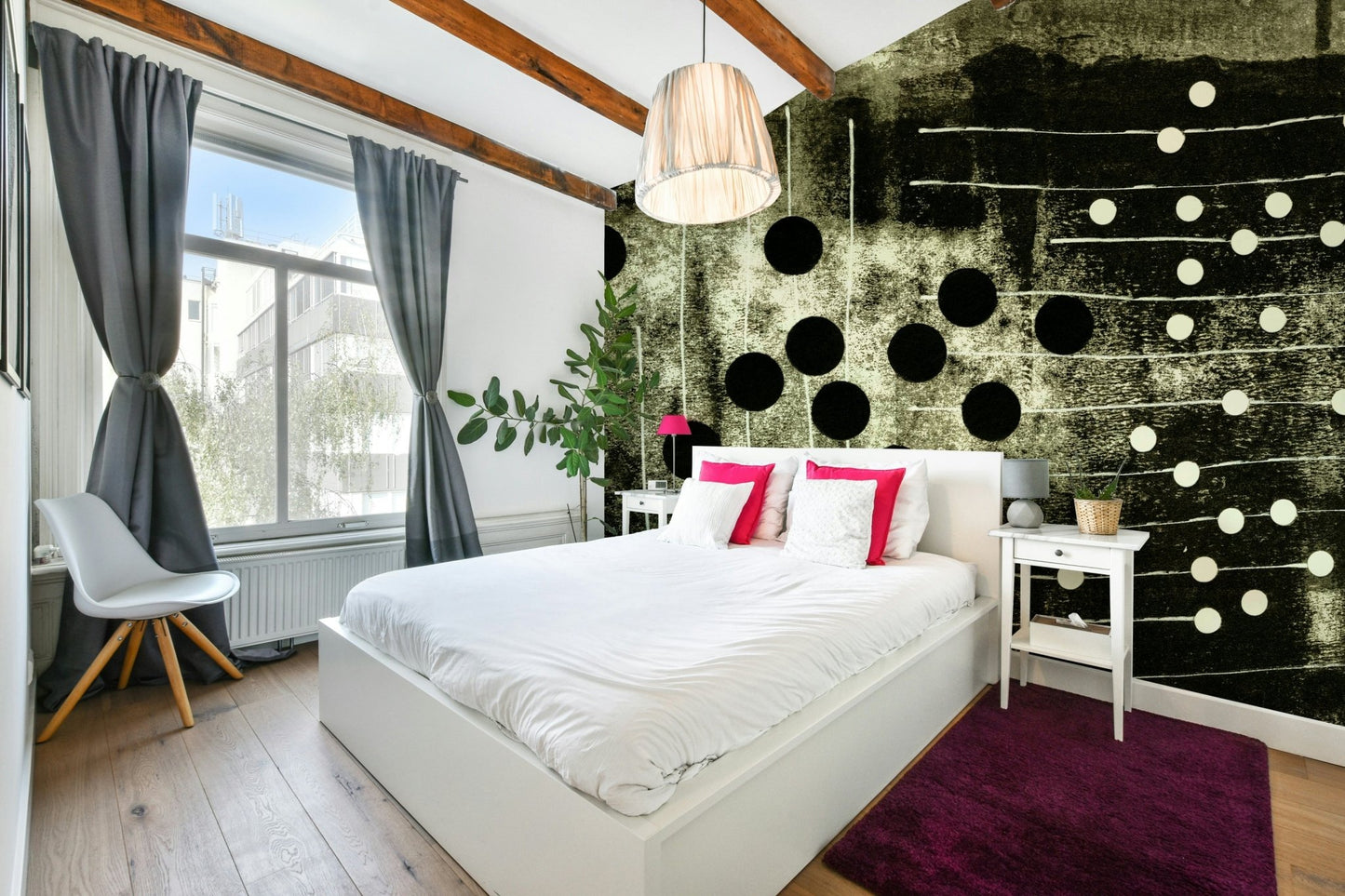 A classic abstract design wallpaper for walls.

