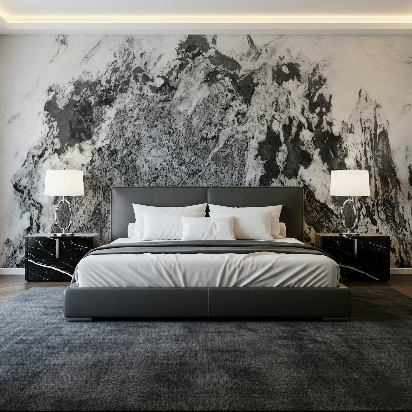 Monochrome Texture Wall Mural -2579751