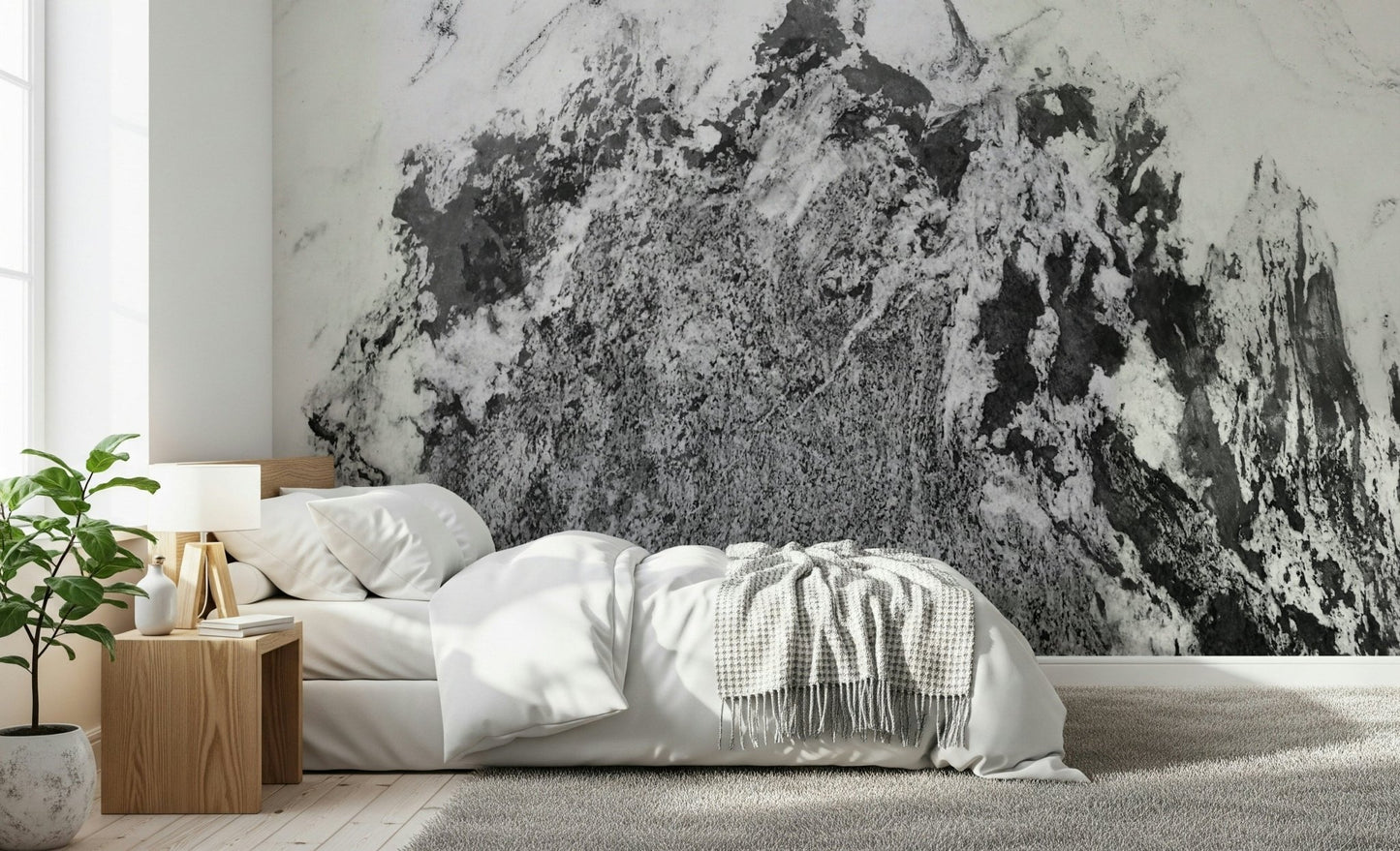 Monochrome Texture Wall Mural -2579751