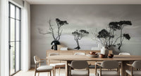 A classic forest theme wallpaper for walls.

