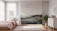 An artistic nature inspired mural for home decor.