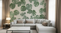 An artistic nature inspired mural for home decor.