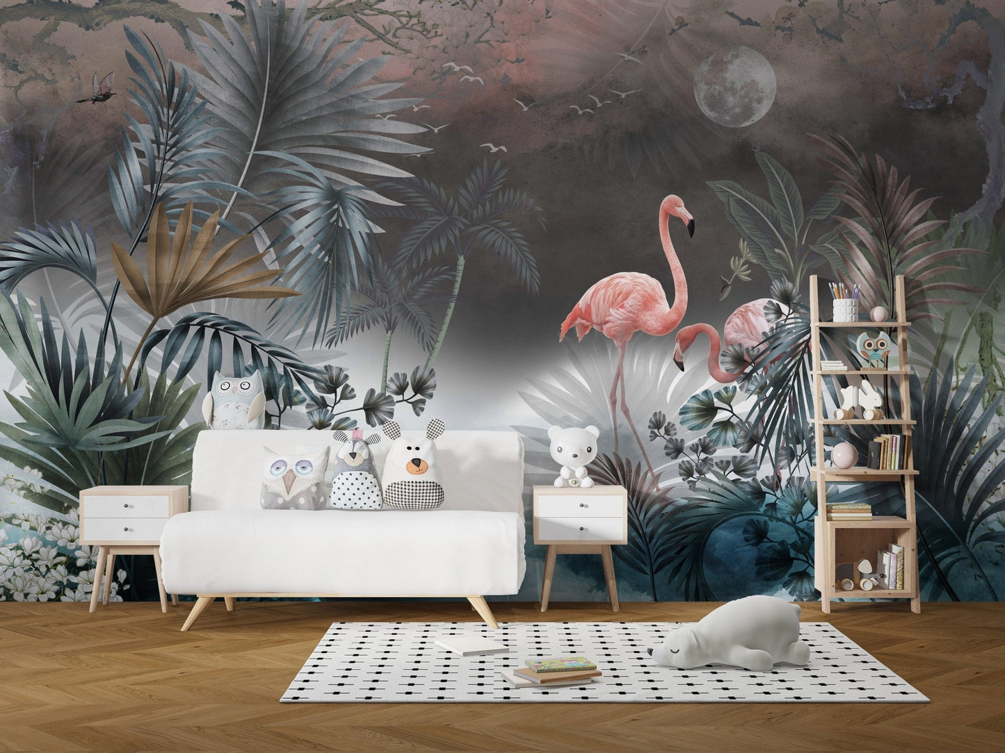 Monstera Leaves Wallpaper Murals - Giffywalls A413