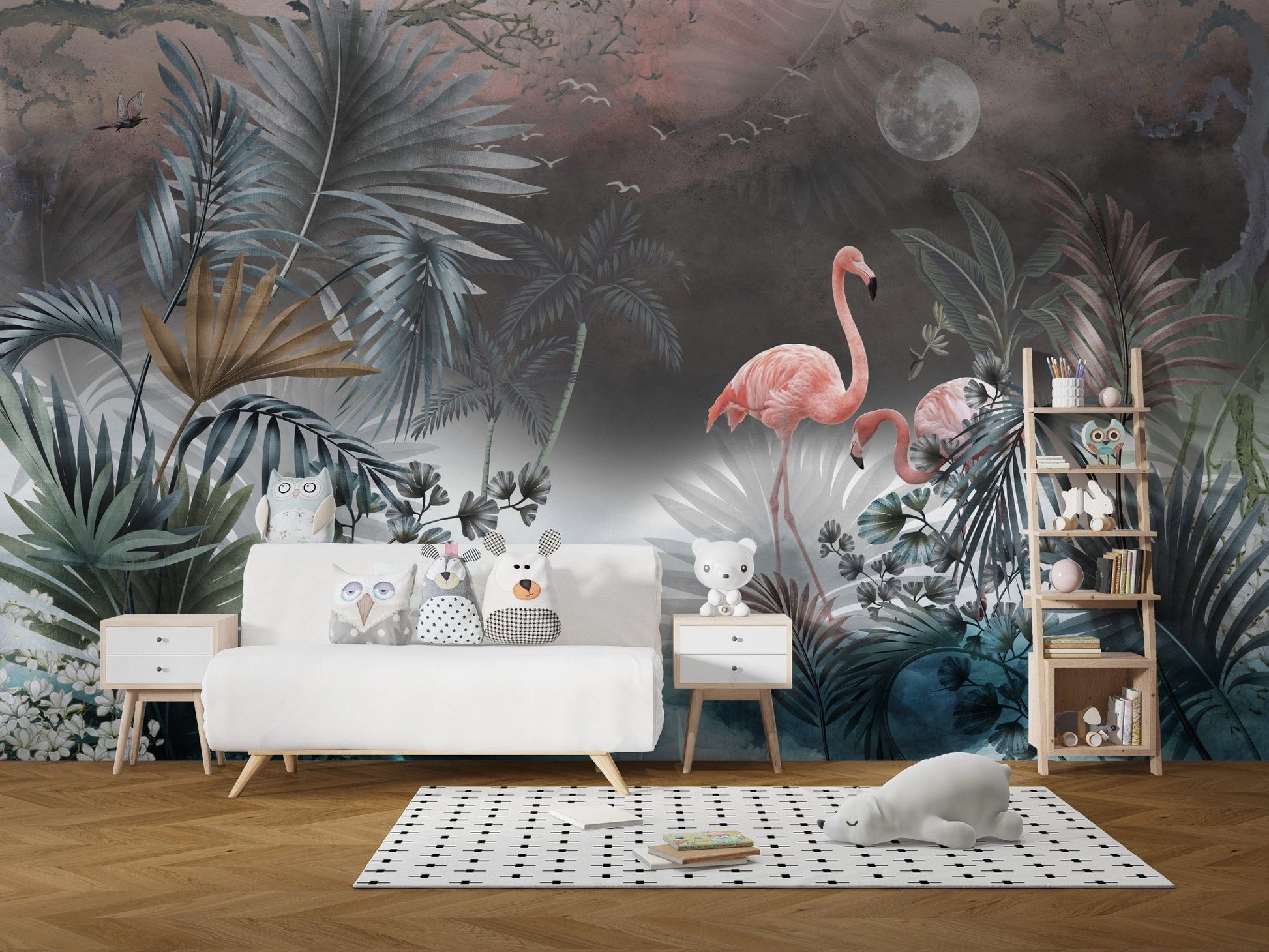 Monstera Leaves Wallpaper Murals - Giffywalls A413