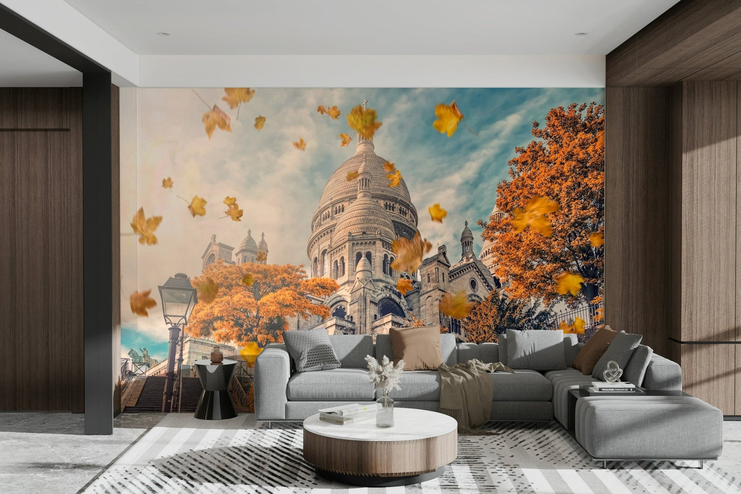 Montmartre Autumn Wall Mural