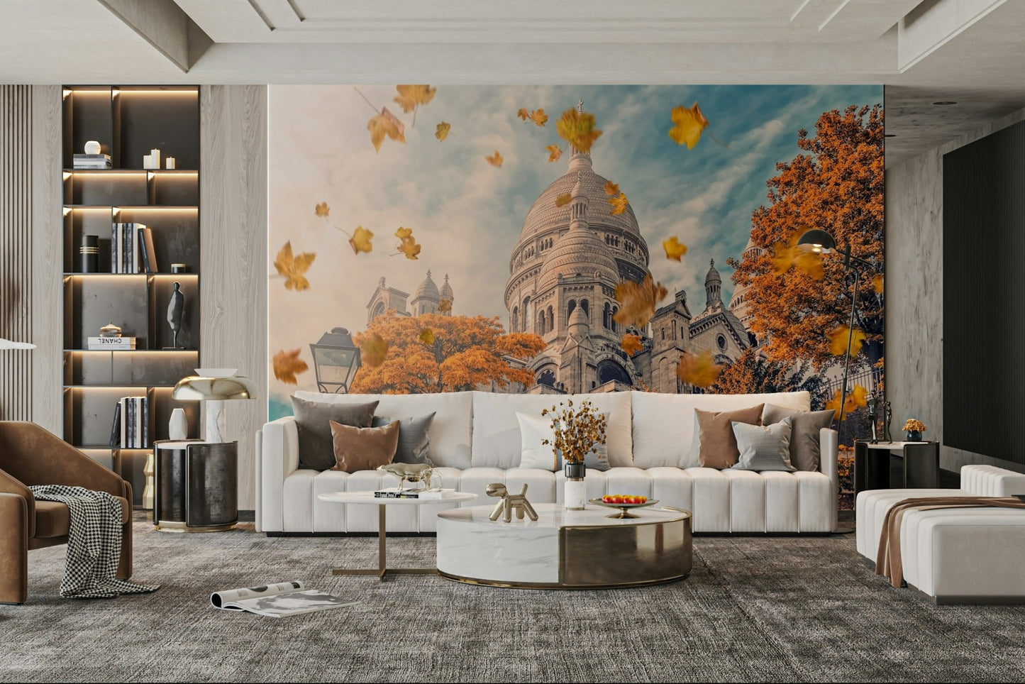 Montmartre Autumn Wall Mural