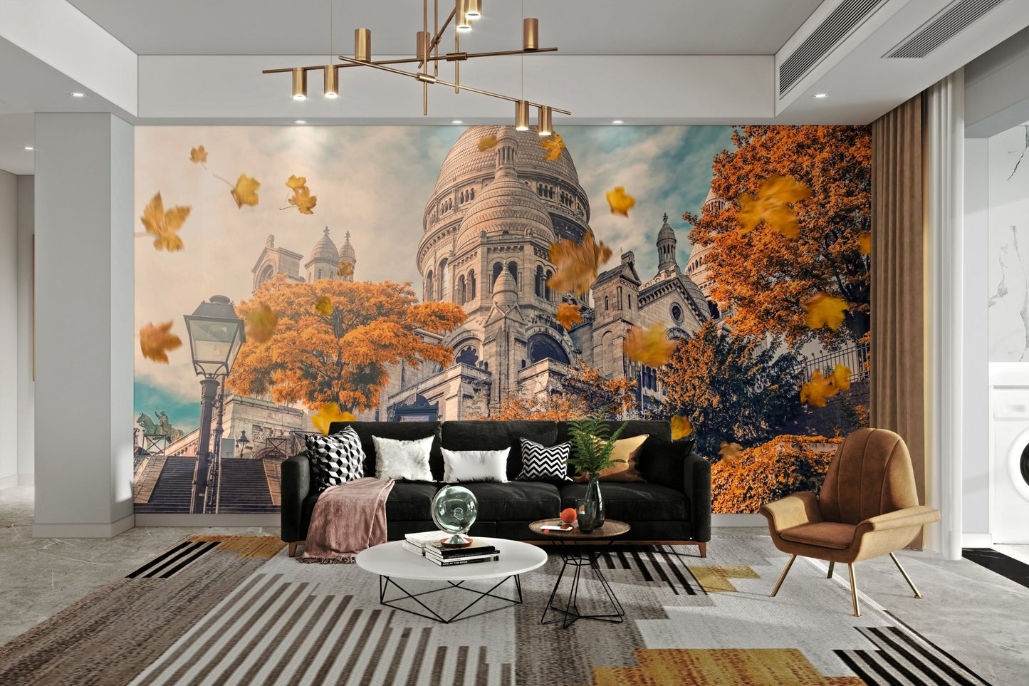 Montmartre Autumn Wall Mural