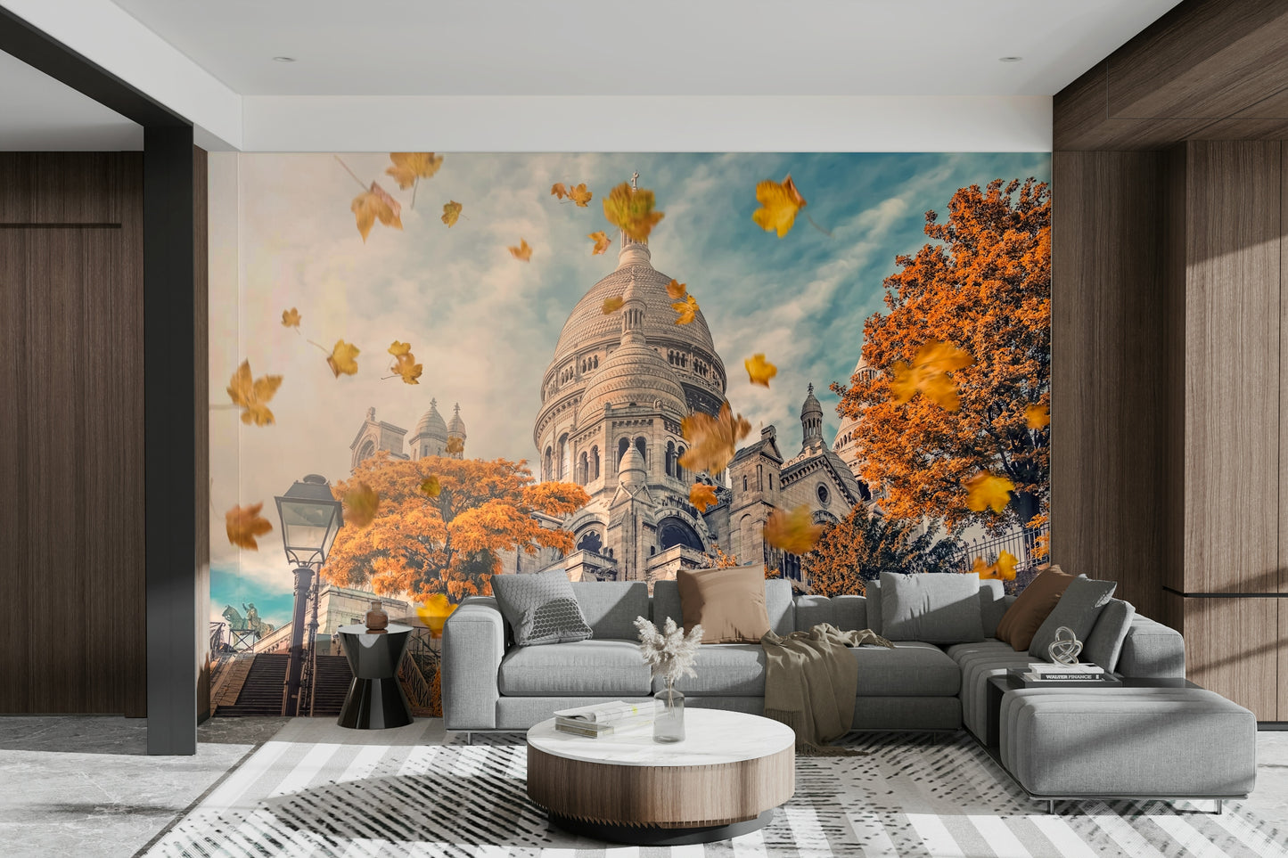 Montmartre Autumn Wall Mural