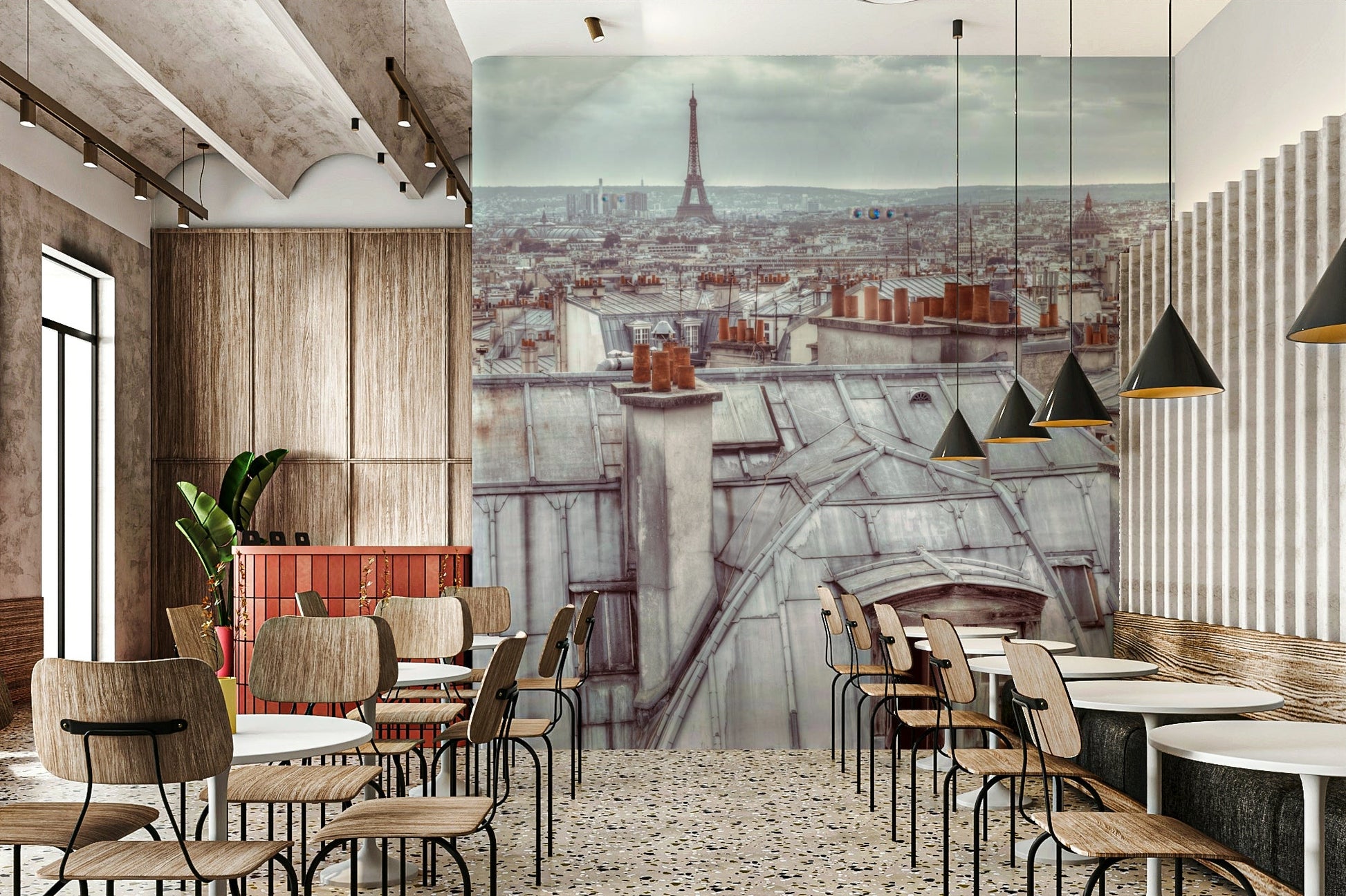 The overall mood is peaceful and romantic.

