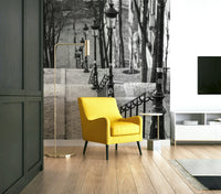 Beautiful Montmartre stairway wall art for interiors.

