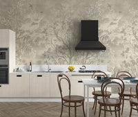 Moonlit Aves Wallpaper Mural - Giffywalls