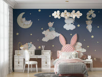 The overall mood is calm and serene.

