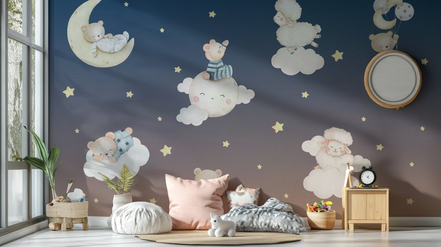 The art style is whimsical and cartoon-like.

