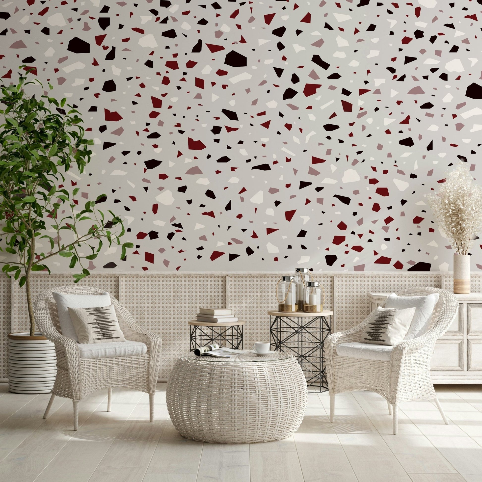 A classic abstract design wallpaper for walls., GD5520