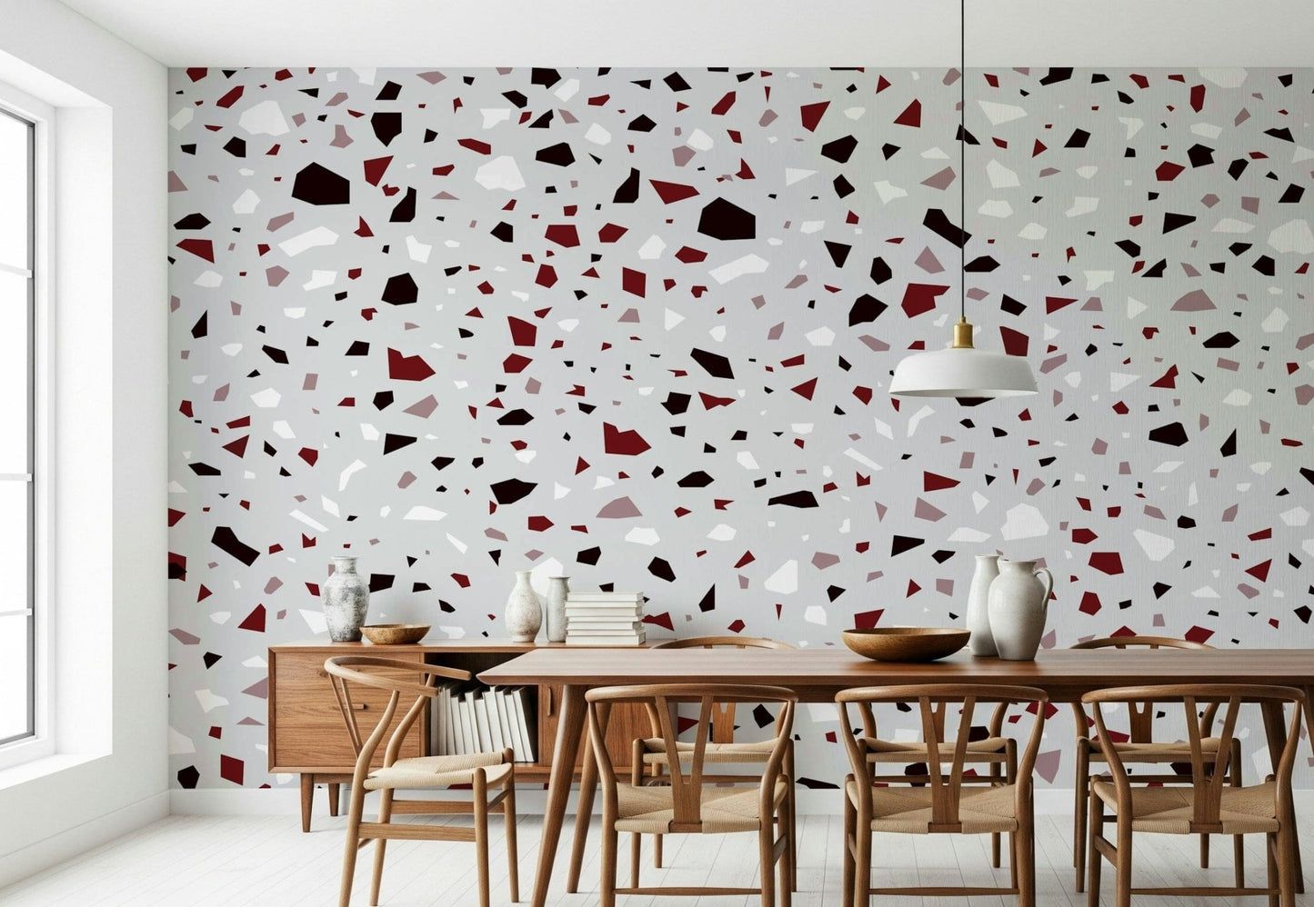 A beautiful modern art wall mural for a living room., GD5520