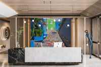 Exotic and cheerful wall art
