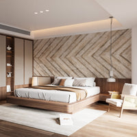 Geometric Cement Stone Mosaic Wall Mural - Giffywalls, B380