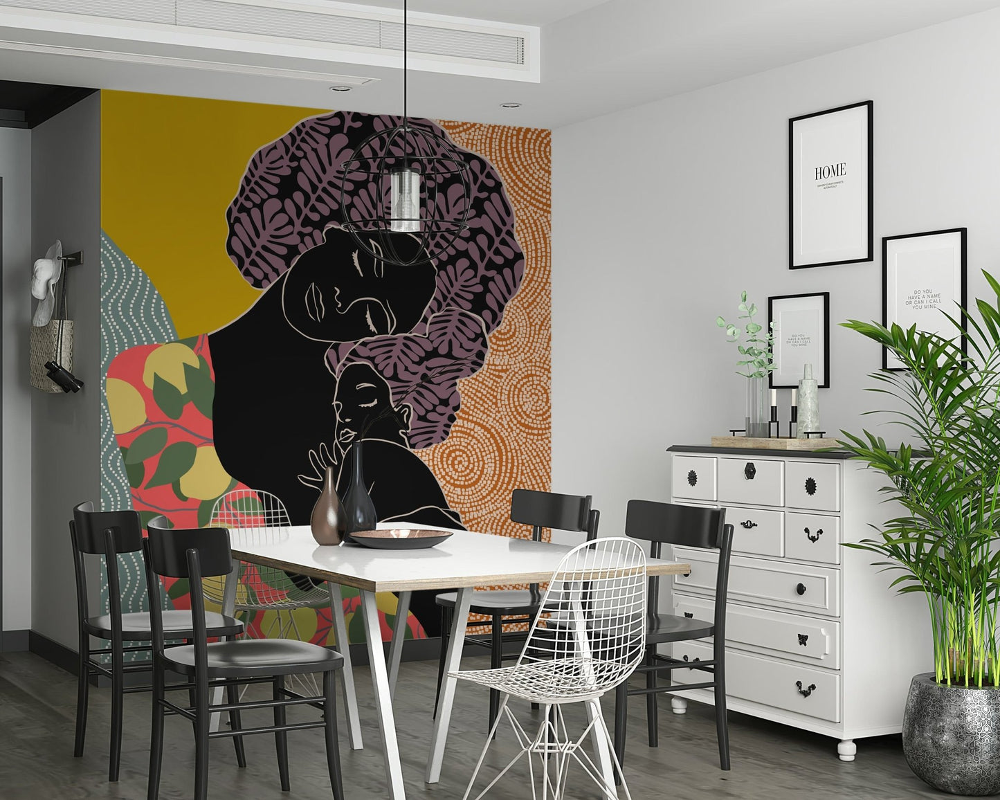 Mother's Embrace Wall Mural wallpaper mural for a feature wall area., GD7872