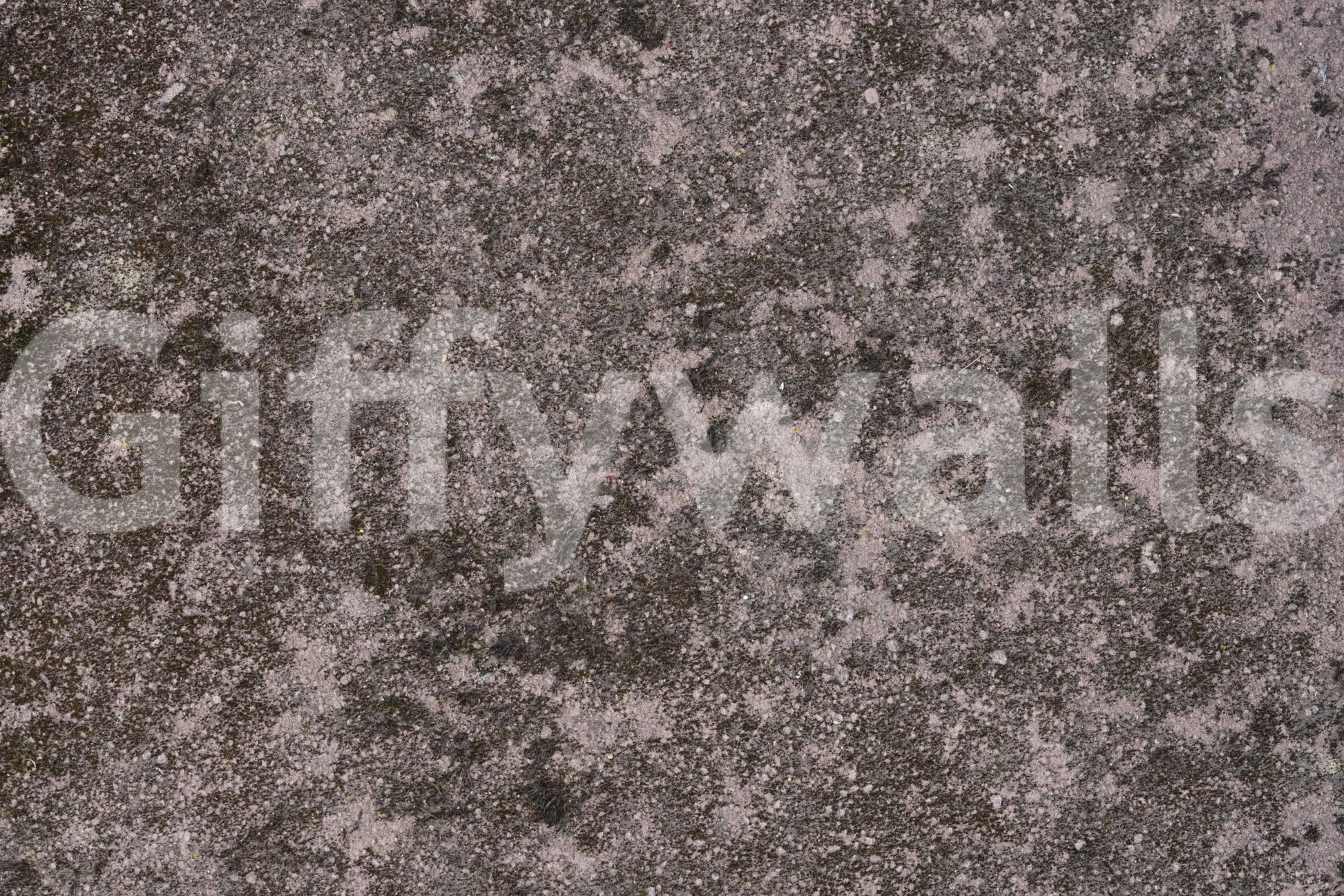 Rustic, painterly texture of the Mottled Earth peel and stick mural in a study.