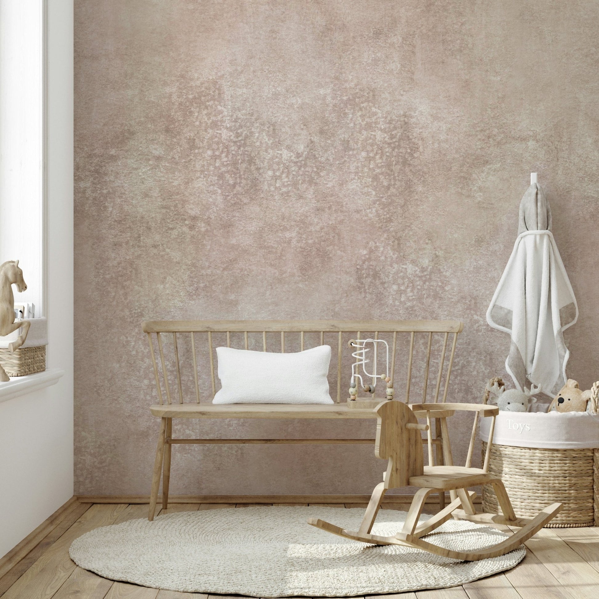 Gentle textured wallpaper for walls

