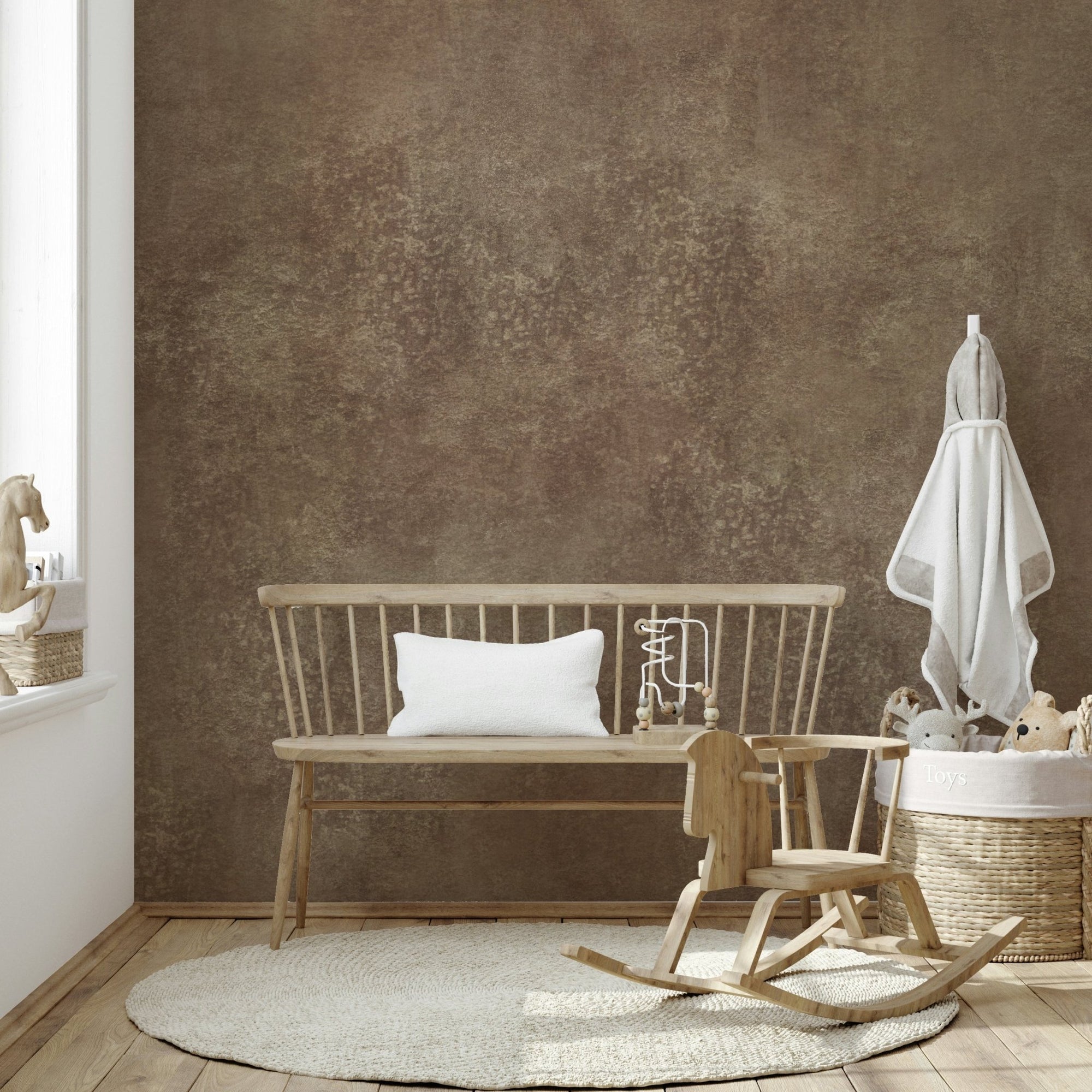 Mottled Mood mink mural wallpaper, GD2534