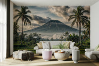 The colors are soft, muted tones of blue, green, and white.


