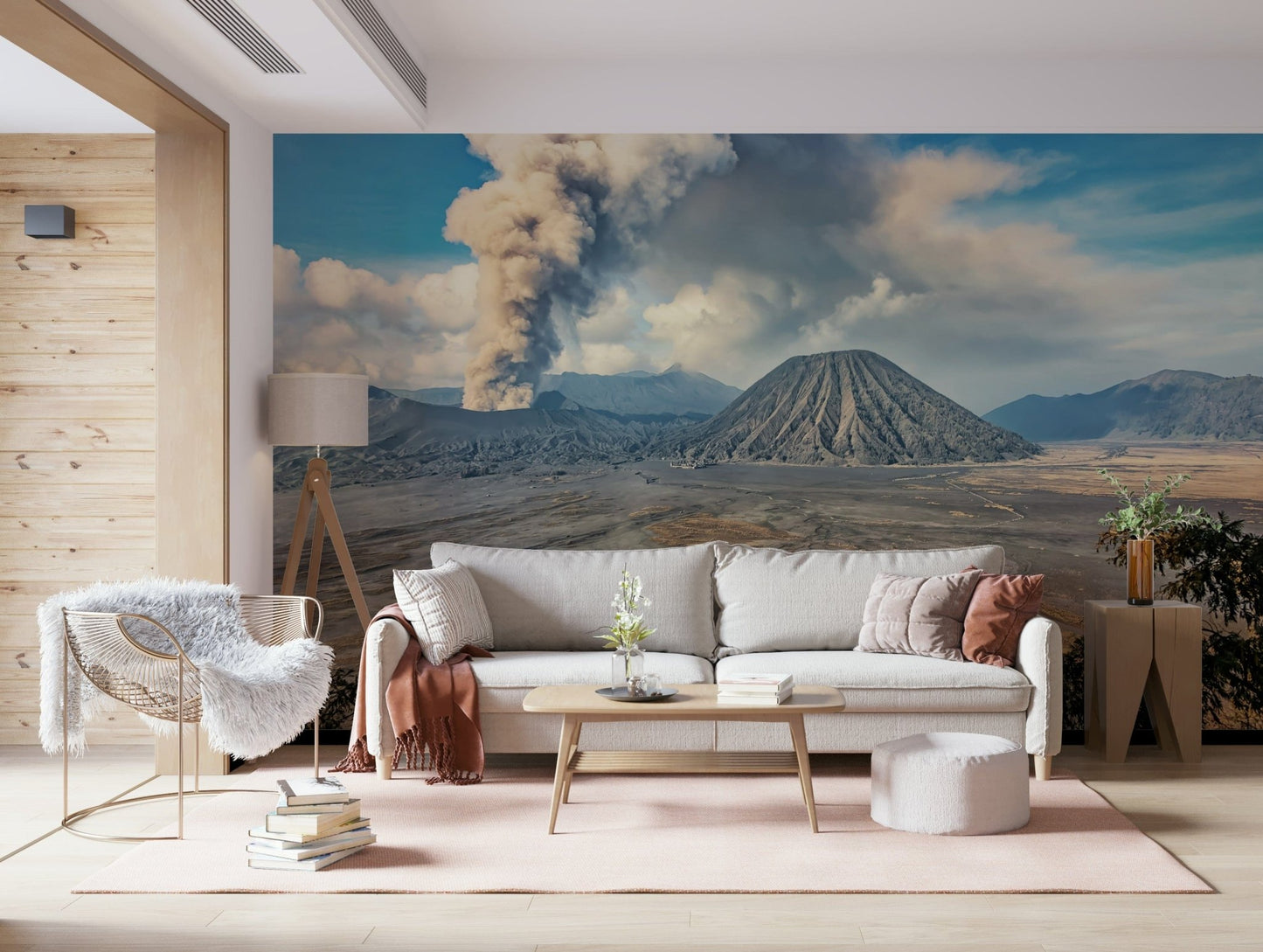 Mount Bromo Eruption Wall Mural