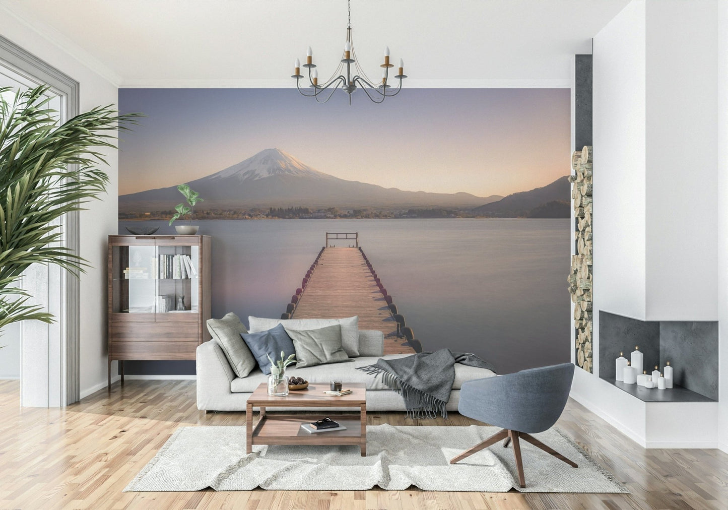 Mount Fuji Serenity Wall Mural