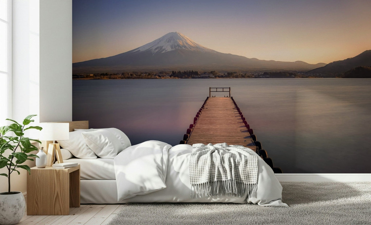 Mount Fuji Serenity Wall Mural