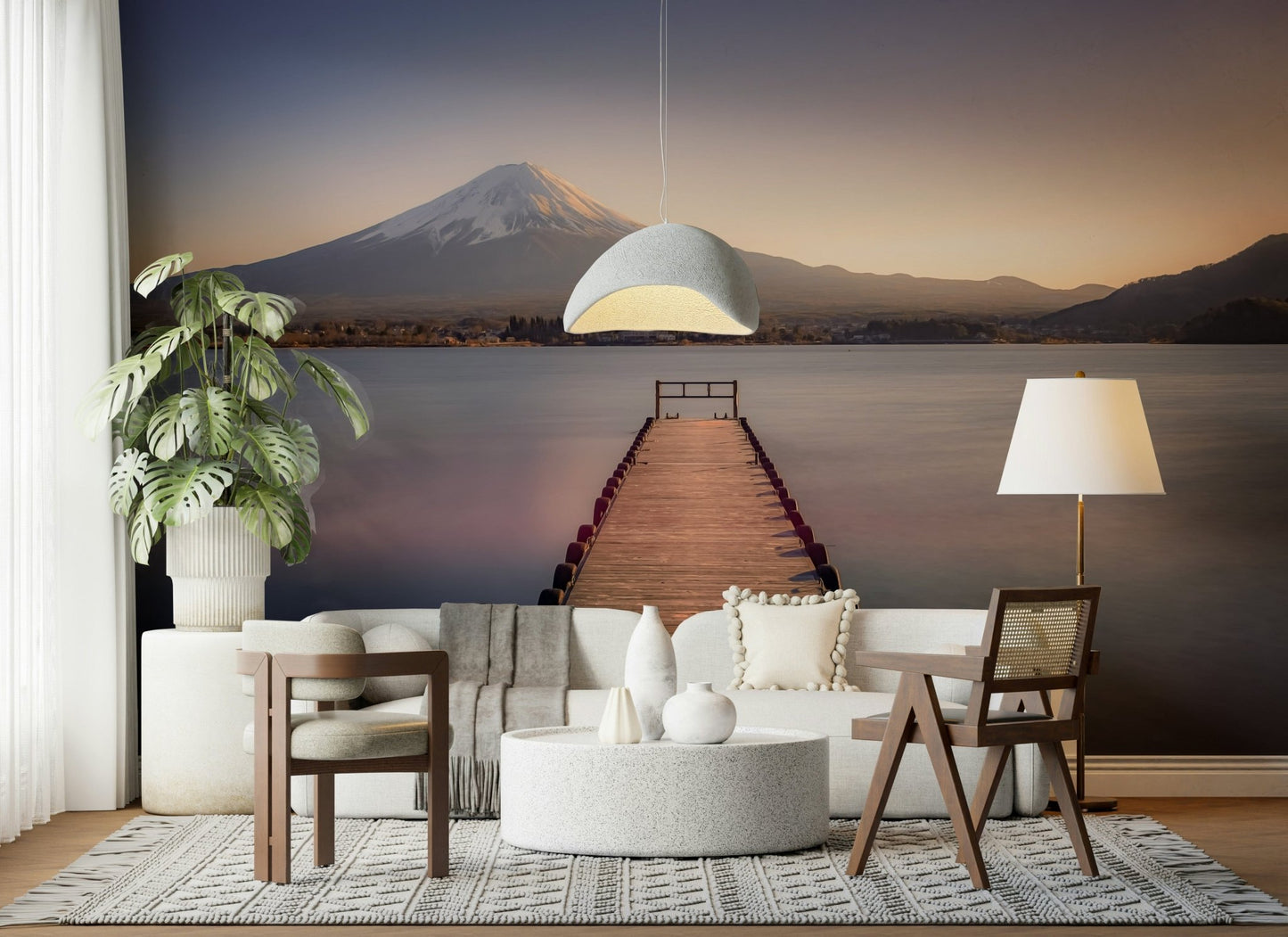 Mount Fuji Serenity Wall Mural