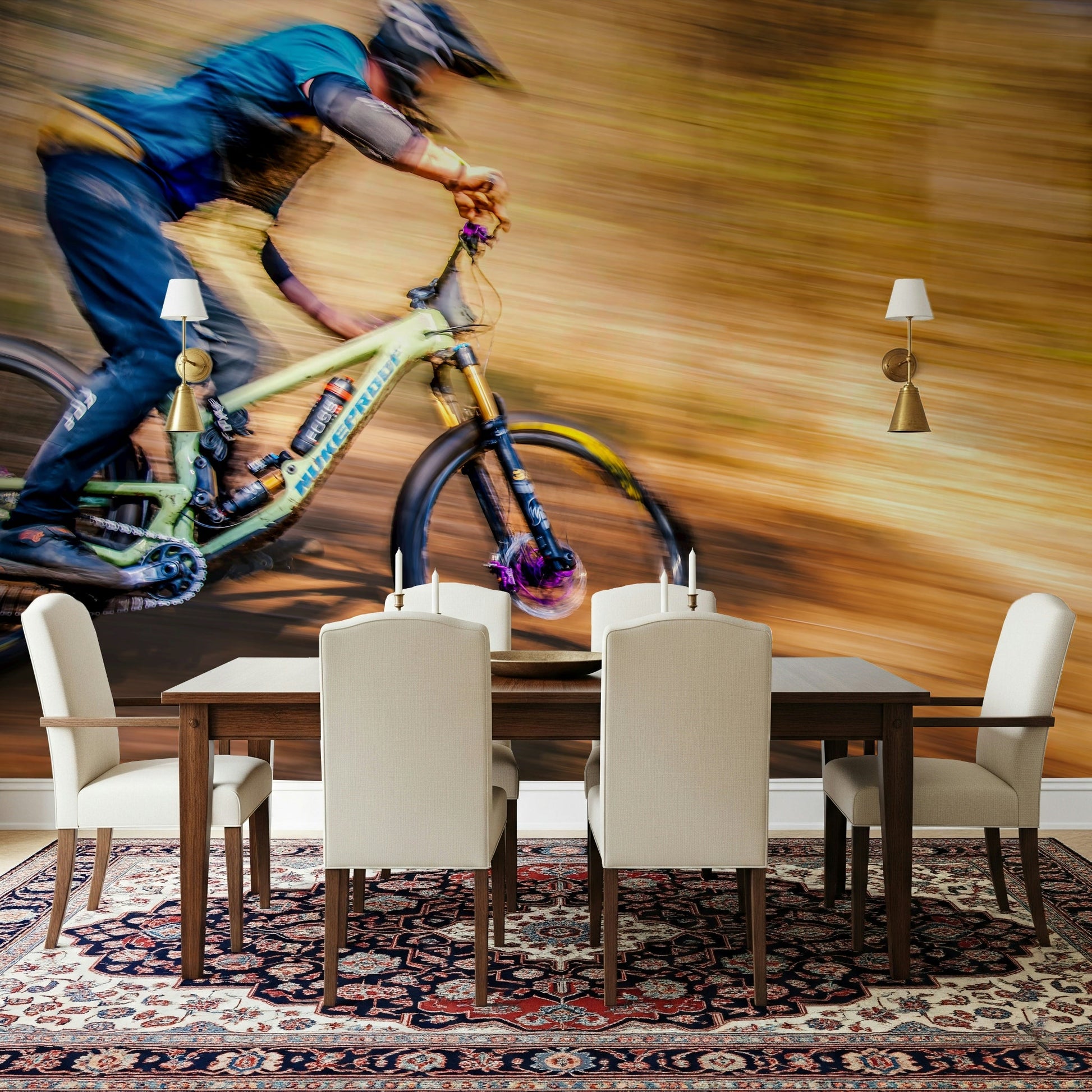 An artistic nature inspired mural for home decor., GD5846