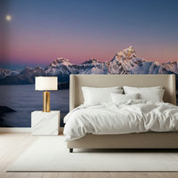 Summit Serenity Wall Mural layered horizon for a kitchen wallpaper mural