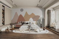 Peaceful Hills Nursery Wall Design
 A415