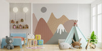 Mountain Scenery Nursery Wallpaper
 A415