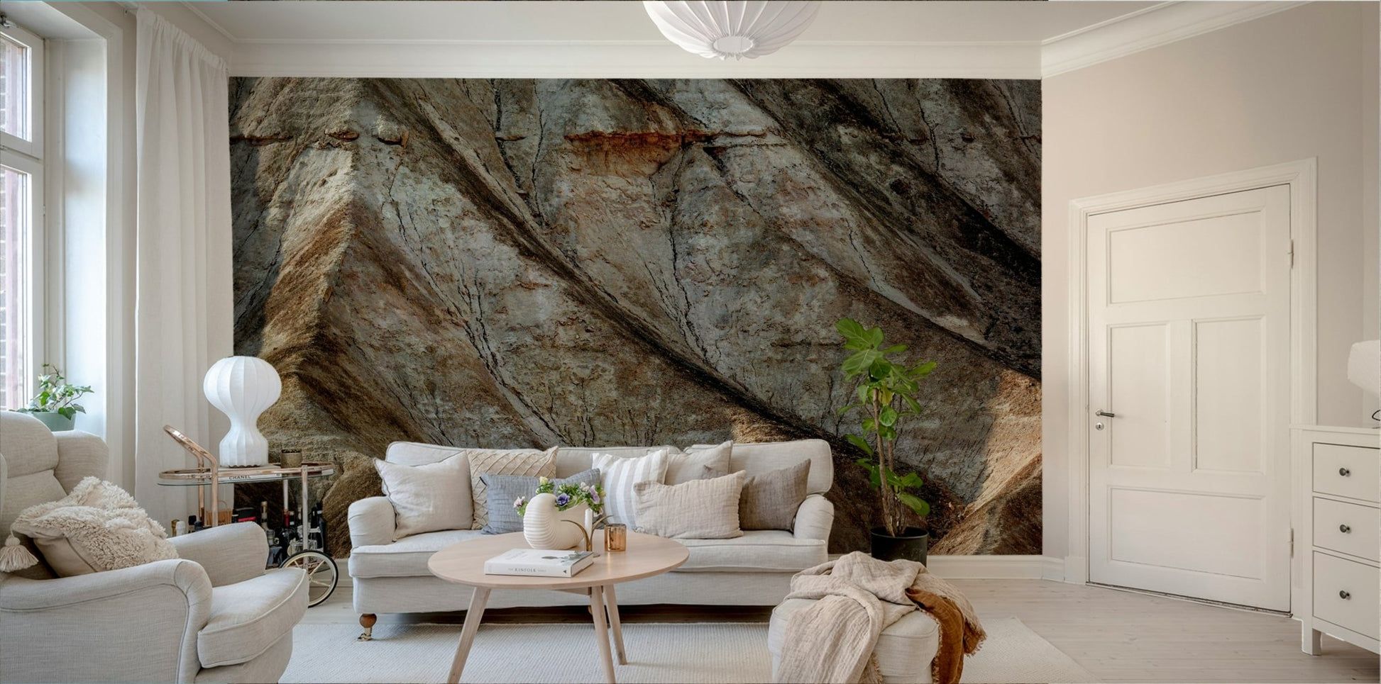 Mountains of the Judean Desert 3 Wall Mural