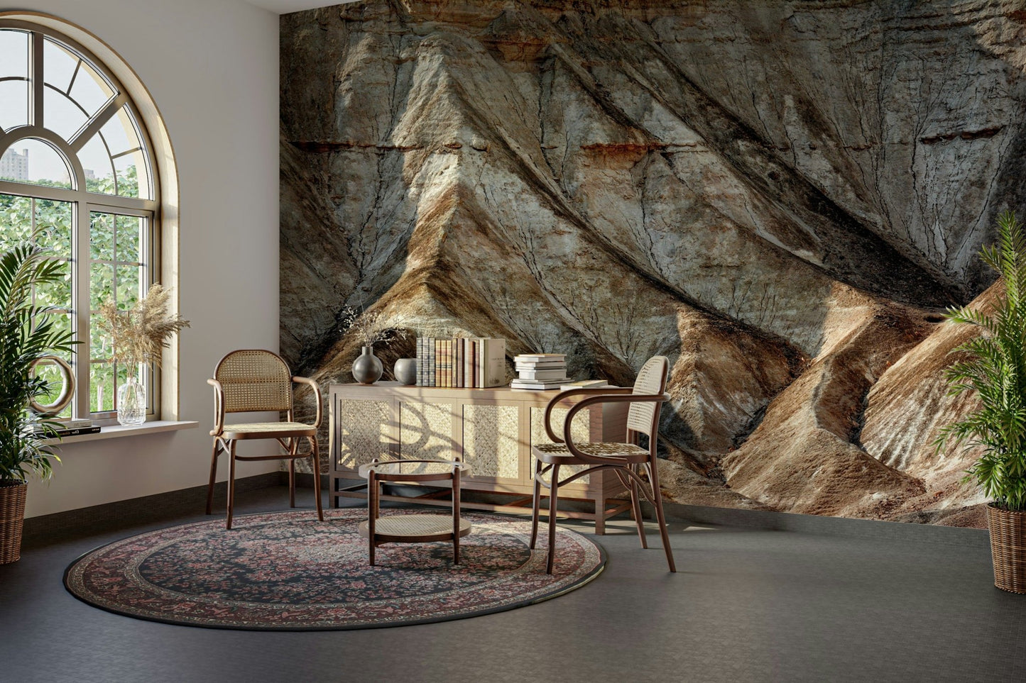 Mountains of the Judean Desert 3 Wall Mural
