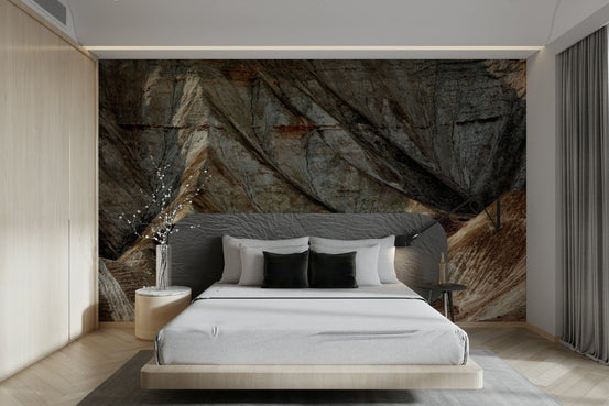 Mountains of the Judean Desert 3 Wall Mural with eroded rock face detail GD4966
