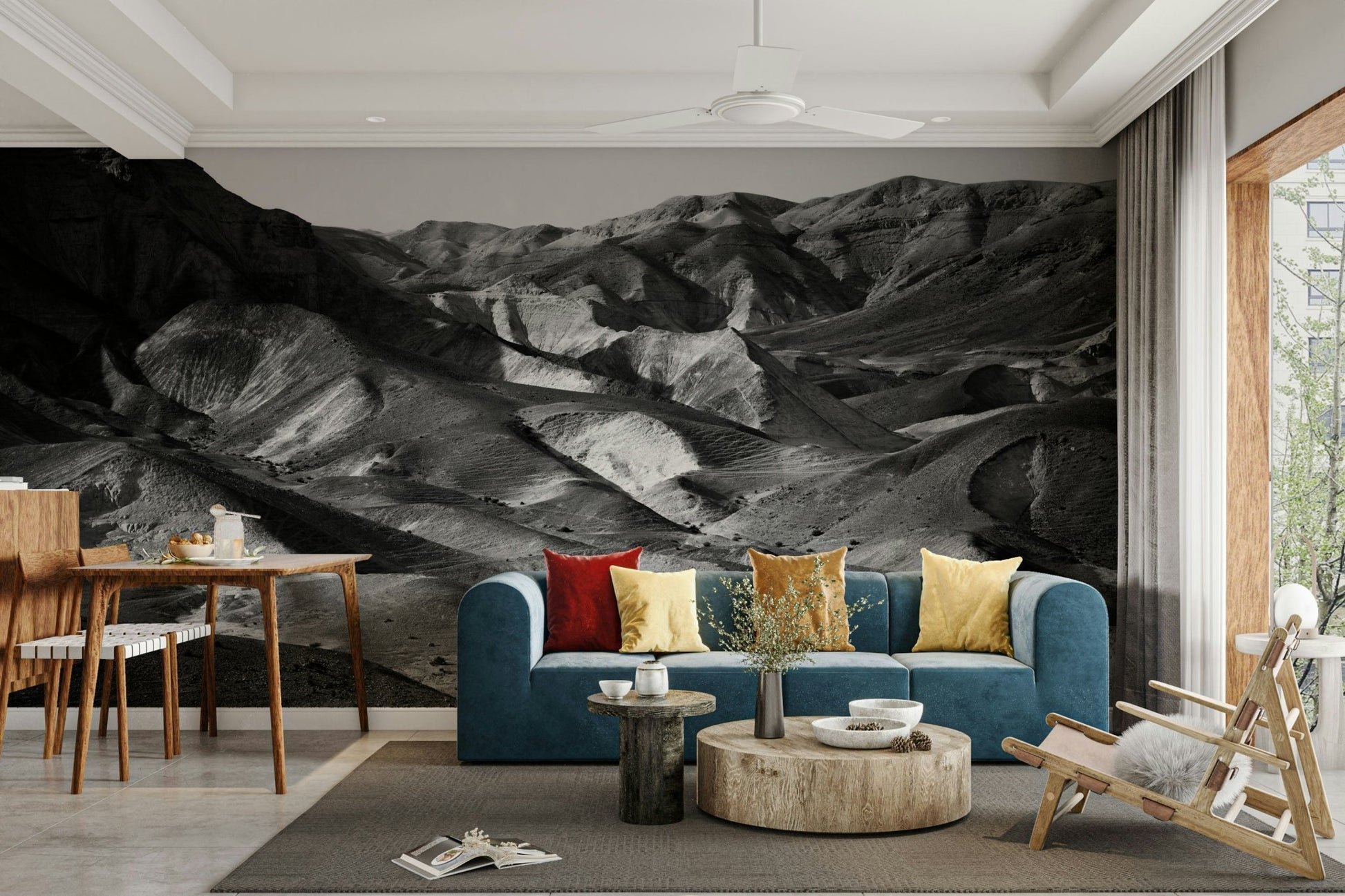 Mountains of the Judean Desert 4 Wall Mural