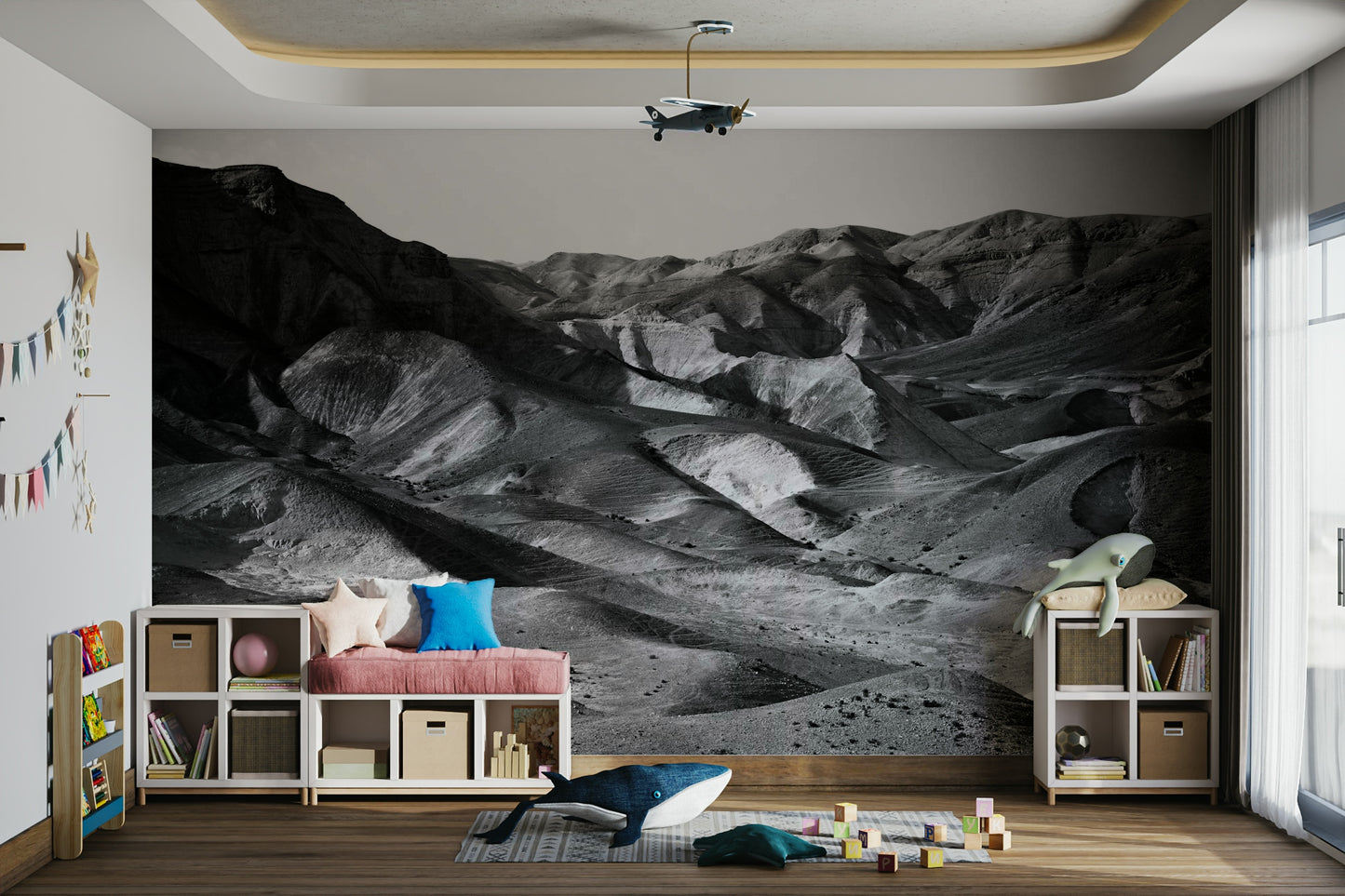Mountains of the Judean Desert 4 Wall Mural