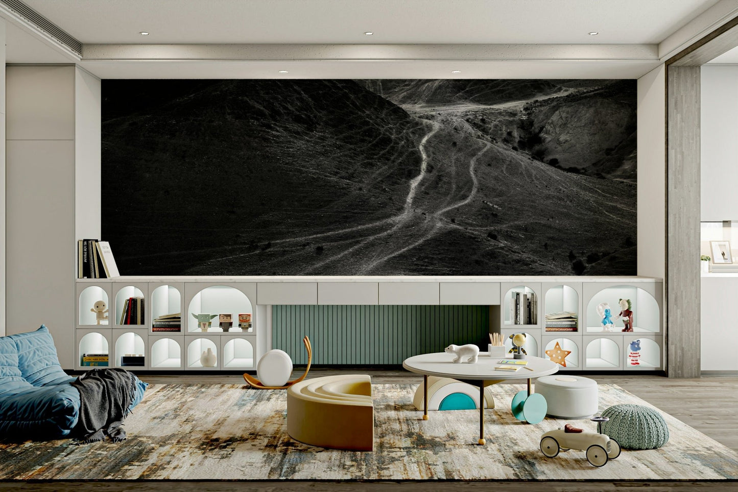 Mountains of the Judean Desert 5 Wall Mural