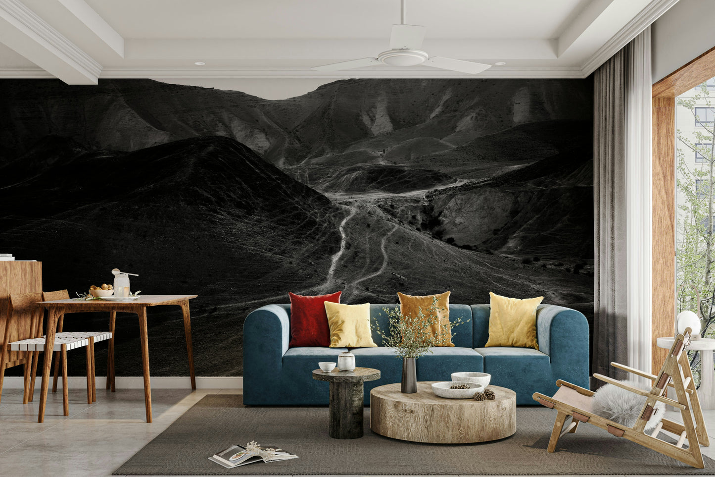 Mountains of the Judean Desert 5 Wall Mural