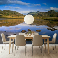 Charming Mountains Reflections view, wallpaper, marvelous valley setting., GD7100