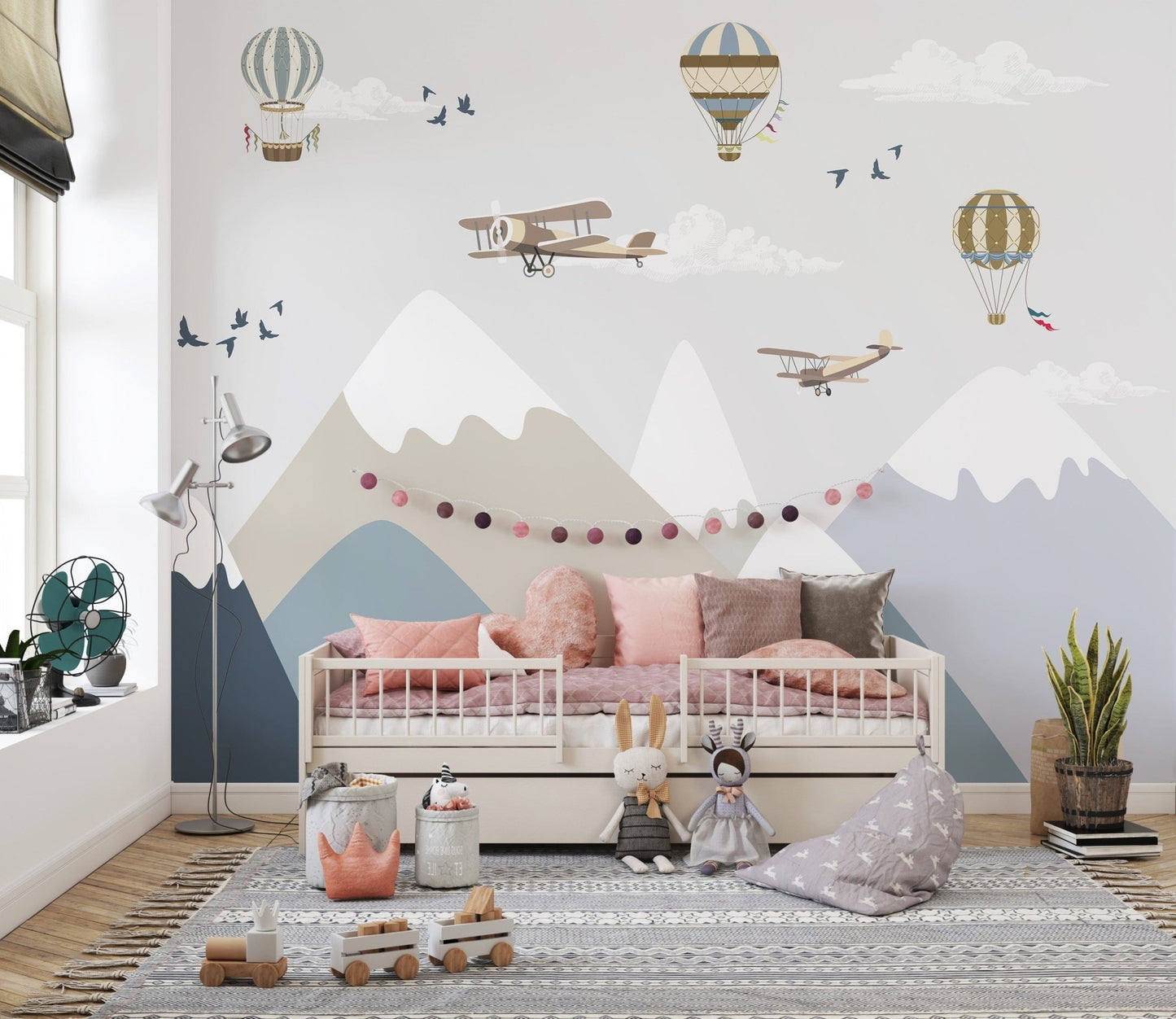 Mountains & sky Kids Wallpaper - Giffywalls A640