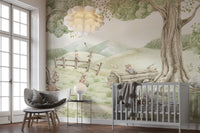 Charming Mouse Family Mural KB70
