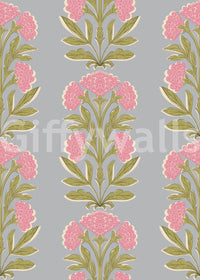 The design is non-realistic and interpretive.

