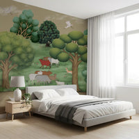 Mughal Forest Serenity Wall Mural